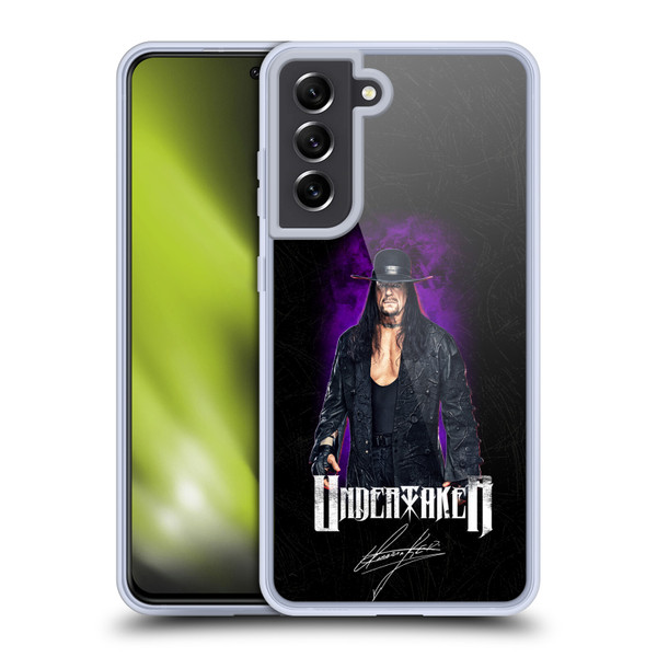 WWE Undertaker Image Soft Gel Case for Samsung Galaxy S21 FE 5G & MagSafe