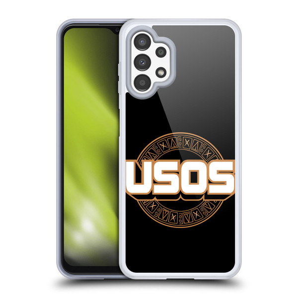 WWE The Usos Logotype Soft Gel Case for Samsung Galaxy A13 (2022)