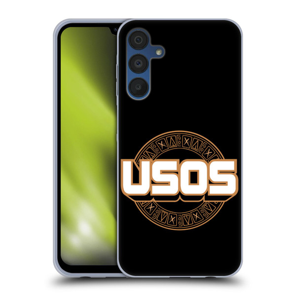 WWE The Usos Logotype Soft Gel Case for Samsung Galaxy A15 & MagSafe