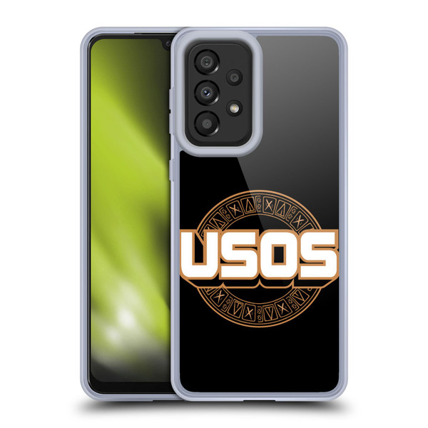 WWE The Usos Logotype Soft Gel Case for Samsung Galaxy A33 5G (2022)