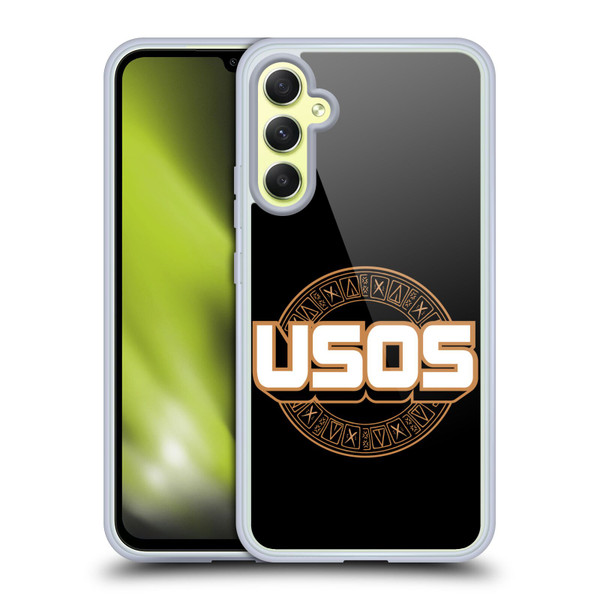 WWE The Usos Logotype Soft Gel Case for Samsung Galaxy A34 5G