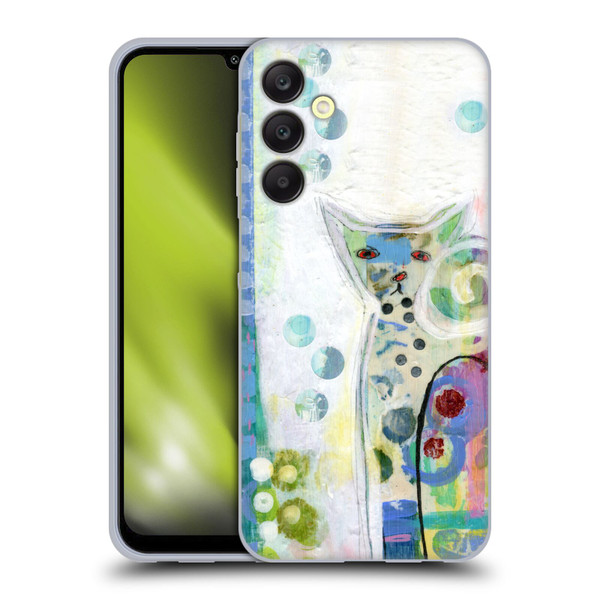 Wyanne Cat Calico Cat Soft Gel Case for Samsung Galaxy A25 5G
