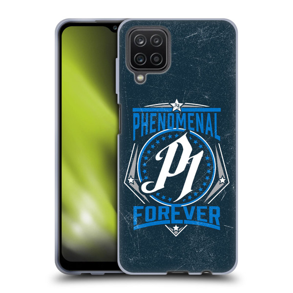 WWE Aj Styles Logo Soft Gel Case for Samsung Galaxy A12 (2020)