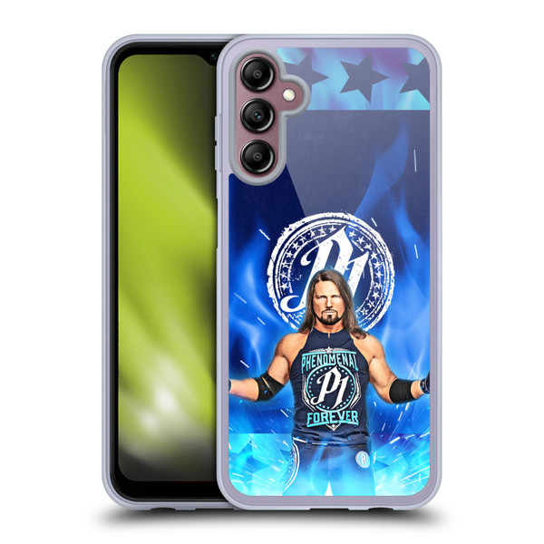 WWE Aj Styles Portrait Soft Gel Case for Samsung Galaxy A14 5G