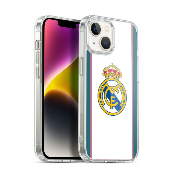 Real Madrid CF 2026/27 Badge White Soft Gel Case for Apple iPhone 14
