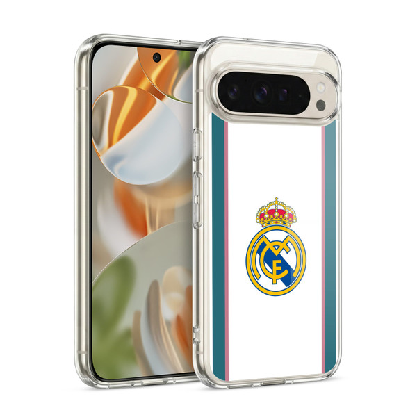 Real Madrid CF 2026/27 Badge White Soft Gel Case for Google Pixel 9 / Pixel 9 Pro