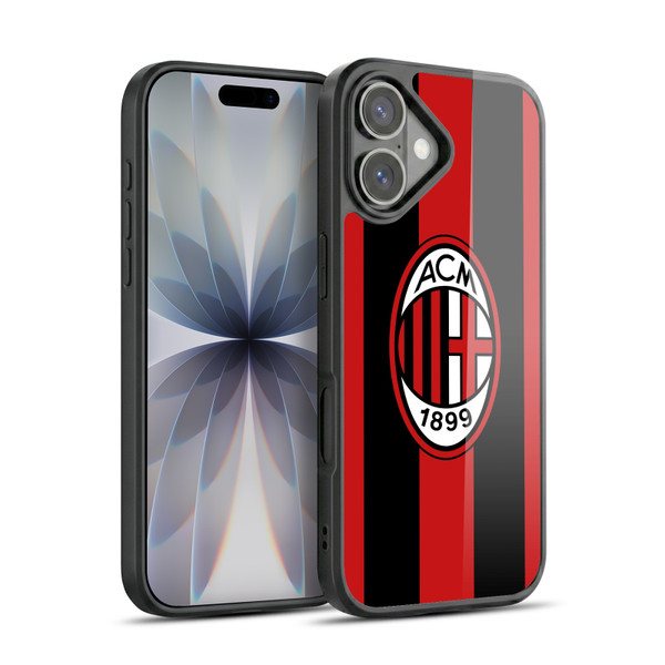 AC Milan 2026/27 Crest Kit Home Gel Armour Case For Apple iPhone 17
