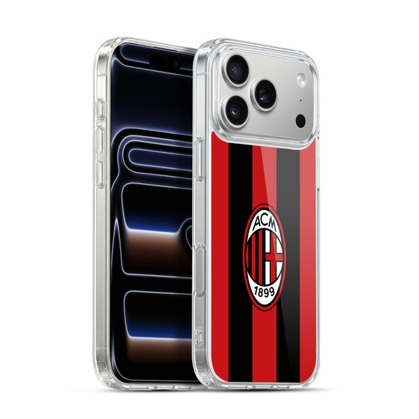AC Milan 2026/27 Crest Kit Home Soft Gel Case for Apple iPhone 17 Pro Max