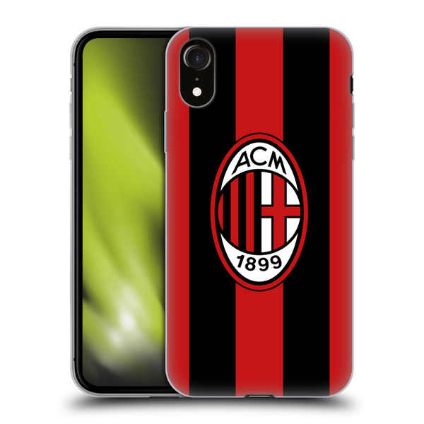 AC Milan 2026/27 Crest Kit Home Soft Gel Case for Apple iPhone XR