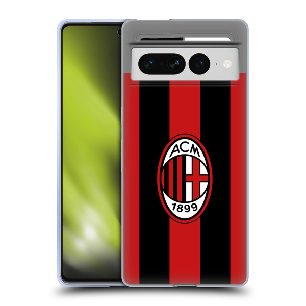AC Milan 2026/27 Crest Kit Home Soft Gel Case for Google Pixel 7 Pro
