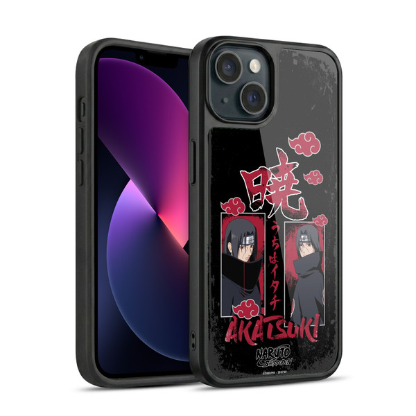 Naruto Shippuden Art Itachi Uchiha Akatsuki Gel Armour Case For Apple iPhone 13
