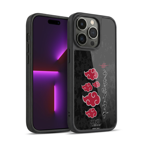 Naruto Shippuden Art Akatsuki Logotype Gel Armour Case For Apple iPhone 14 Pro