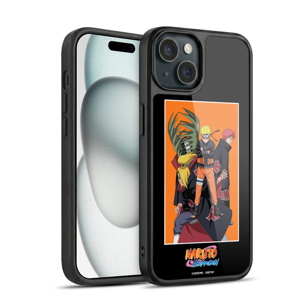 Naruto Shippuden Art Akatsuki Organization Gel Armour Case For Apple iPhone 15