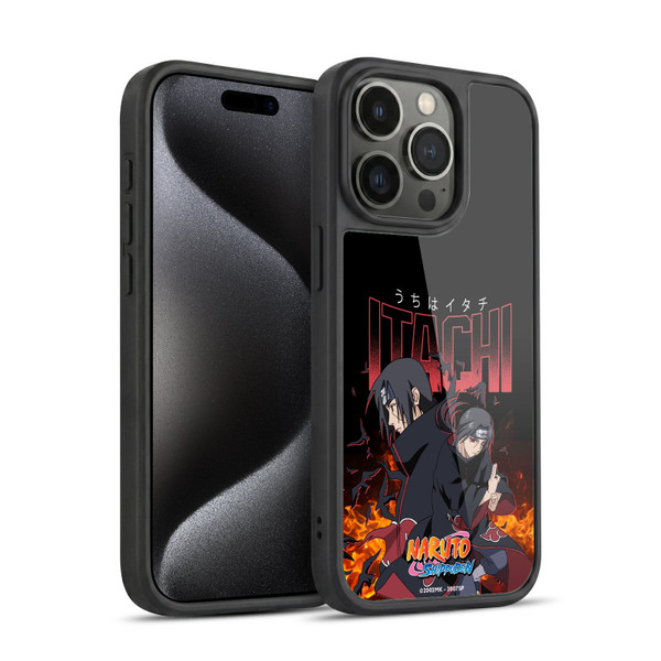 Naruto Shippuden Art Itachi Uchiha Gel Armour Case For Apple iPhone 15 Pro