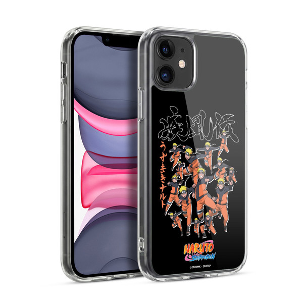 Naruto Shippuden Art Kage Bunshin Soft Gel Case for Apple iPhone 11