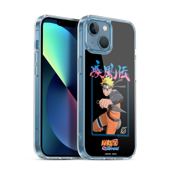 Naruto Shippuden Art Portrait Soft Gel Case for Apple iPhone 13 Mini & MagSafe