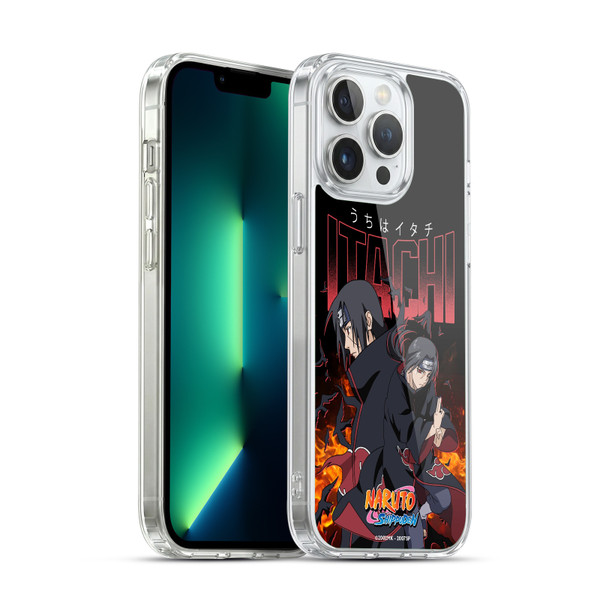 Naruto Shippuden Art Itachi Uchiha Soft Gel Case for Apple iPhone 13 Pro Max & MagSafe