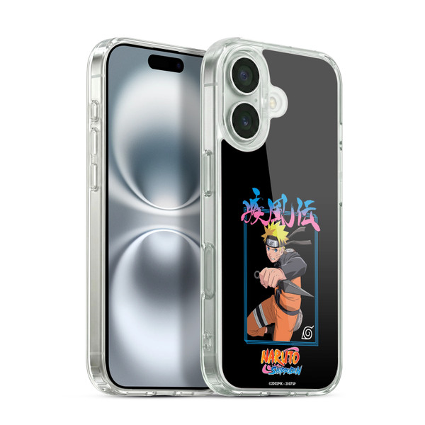 Naruto Shippuden Art Portrait Soft Gel Case for Apple iPhone 16 & MagSafe