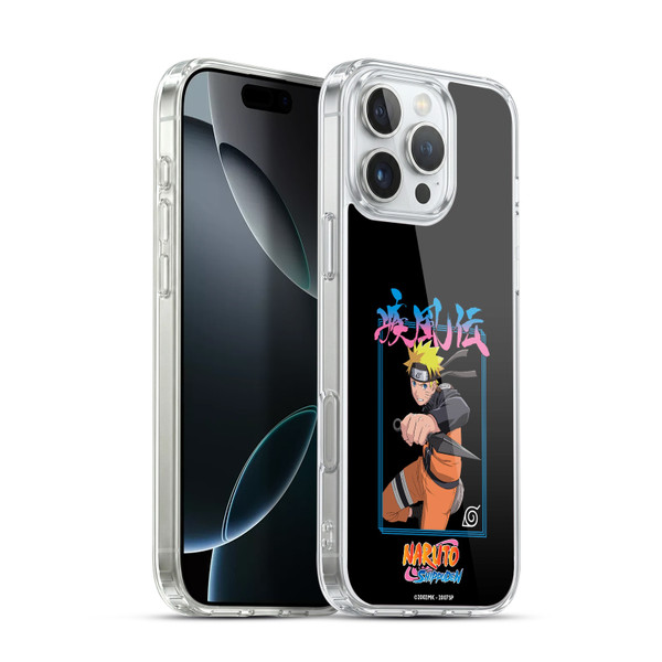 Naruto Shippuden Art Portrait Soft Gel Case for Apple iPhone 16 Pro Max & MagSafe