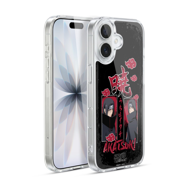 Naruto Shippuden Art Itachi Uchiha Akatsuki Soft Gel Case for Apple iPhone 17
