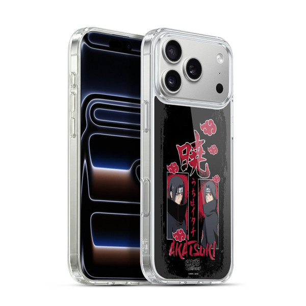 Naruto Shippuden Art Itachi Uchiha Akatsuki Soft Gel Case for Apple iPhone 17 Pro Max