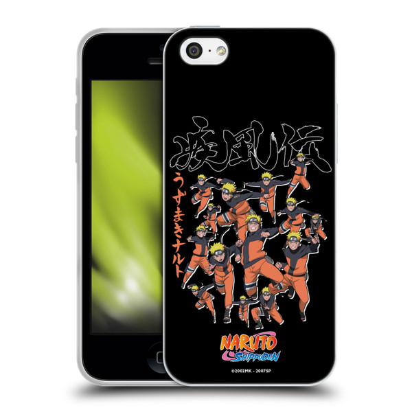 Naruto Shippuden Art Kage Bunshin Soft Gel Case for Apple iPhone 5c