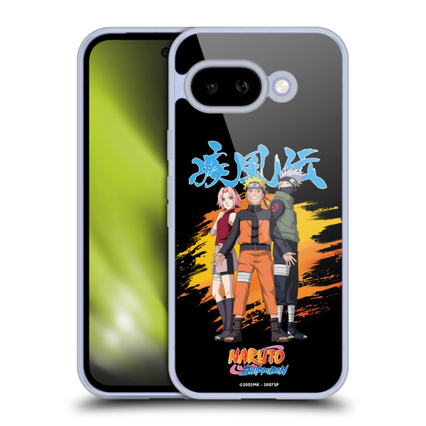 Naruto Shippuden Art Sakura, Naruto, Kakashi Soft Gel Case for Google Pixel 9A
