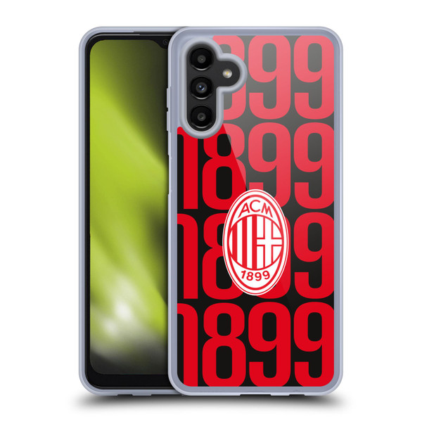 AC Milan Graphics Pattern Soft Gel Case for Samsung Galaxy A13 5G (2021)