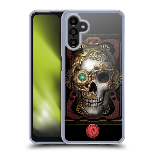 Anne Stokes Steampunk Skull Soft Gel Case for Samsung Galaxy A13 5G (2021)
