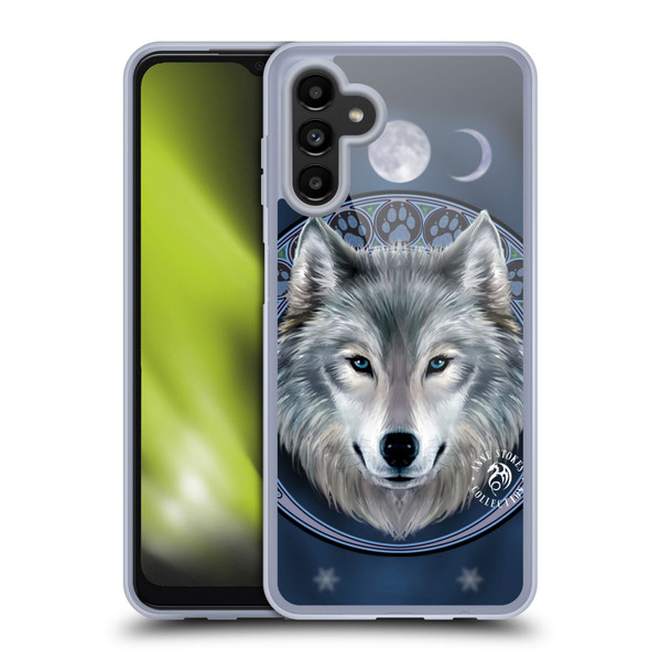 Anne Stokes Wolves Lunar Soft Gel Case for Samsung Galaxy A13 5G (2021)
