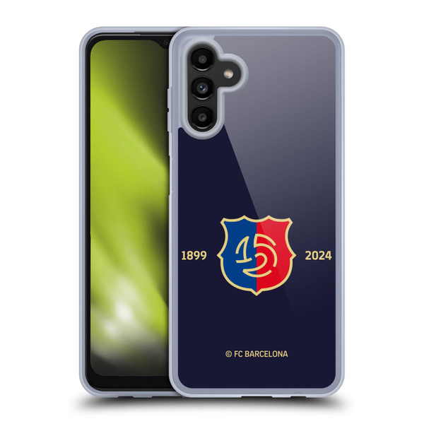 FC Barcelona 125th Anniversary Logo Stack Soft Gel Case for Samsung Galaxy A13 5G (2021)