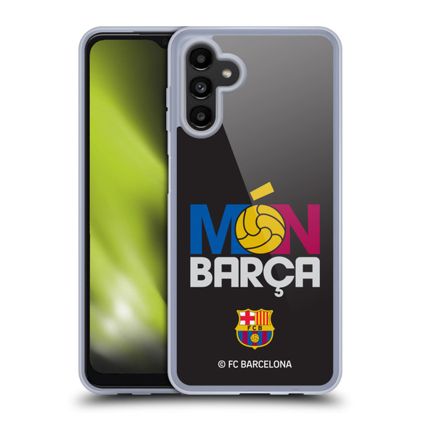 FC Barcelona Campions Mon Barca Soft Gel Case for Samsung Galaxy A13 5G (2021)