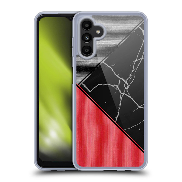 Alyn Spiller Marble Colour Block Soft Gel Case for Samsung Galaxy A13 5G (2021)