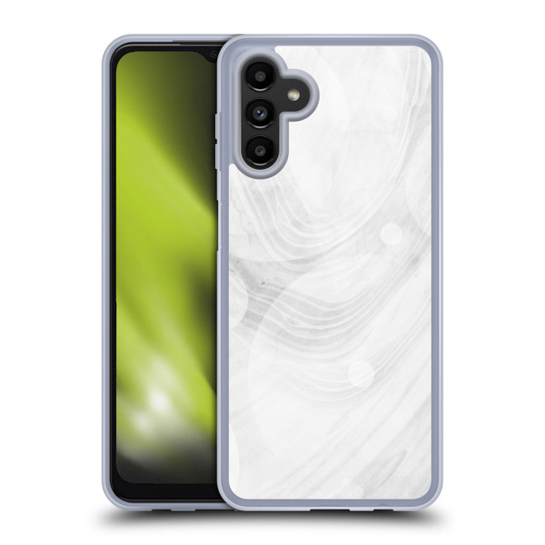 Alyn Spiller Marble White Soft Gel Case for Samsung Galaxy A13 5G (2021)