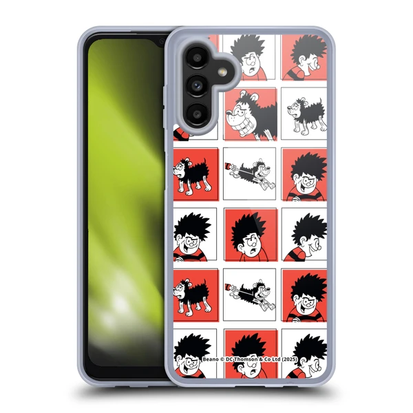 Beano Bananaman Patterns Dennis Soft Gel Case for Samsung Galaxy A13 5G (2021)