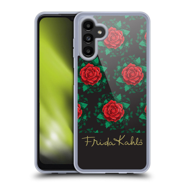 Frida Kahlo Roses Leafy Soft Gel Case for Samsung Galaxy A13 5G (2021)