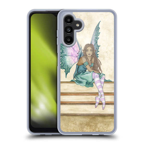 Amy Brown Lovely Fairies Green Pixie Soft Gel Case for Samsung Galaxy A13 5G (2021)
