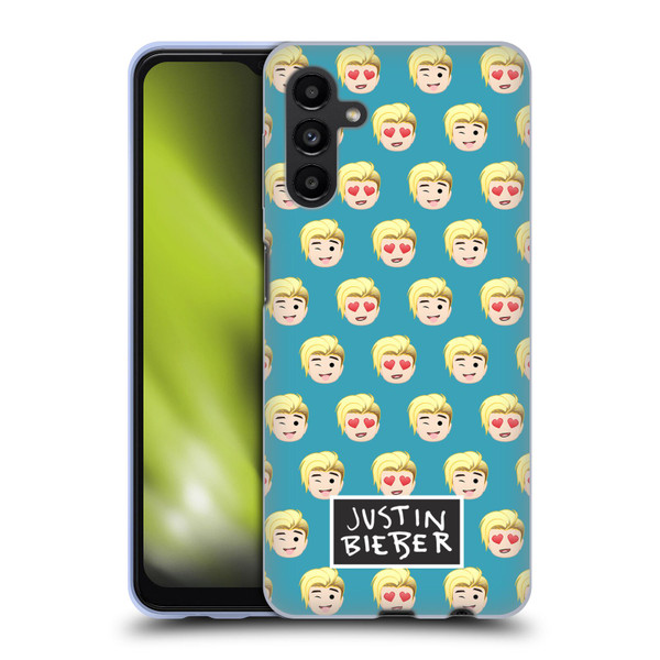 Justin Bieber Justmojis Patterns Soft Gel Case for Samsung Galaxy A13 5G (2021)