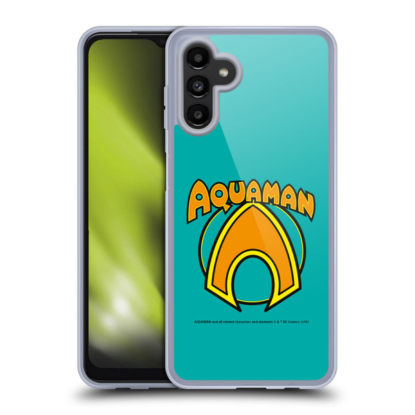Aquaman DC Comics Logo Classic Soft Gel Case for Samsung Galaxy A13 5G (2021)