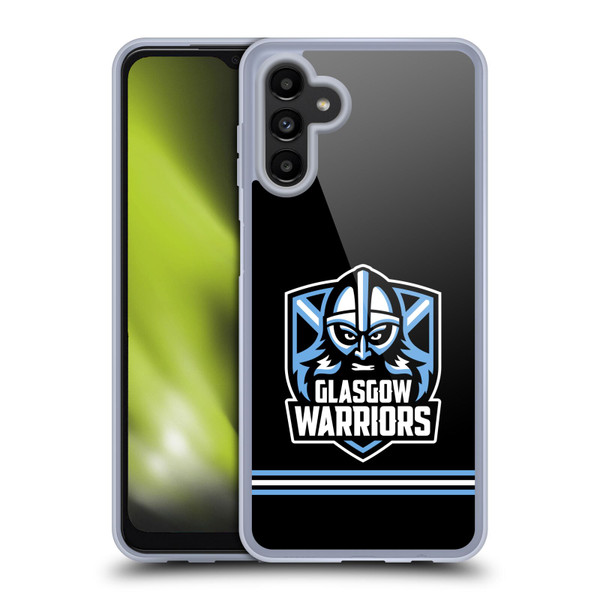 Glasgow Warriors Logo Stripes Black Soft Gel Case for Samsung Galaxy A13 5G (2021)