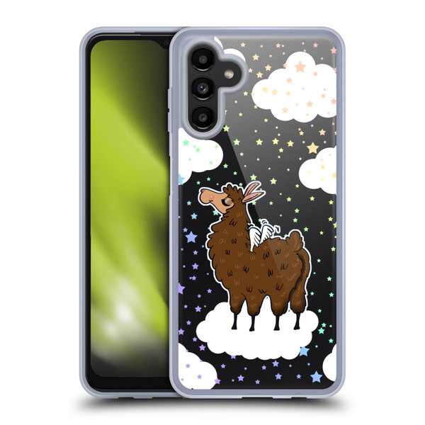 Grace Illustration Llama Pegasus Soft Gel Case for Samsung Galaxy A13 5G (2021)