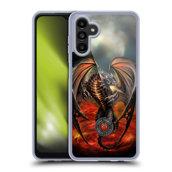 Anne Stokes Dragons Lava Soft Gel Case for Samsung Galaxy A13 5G (2021)