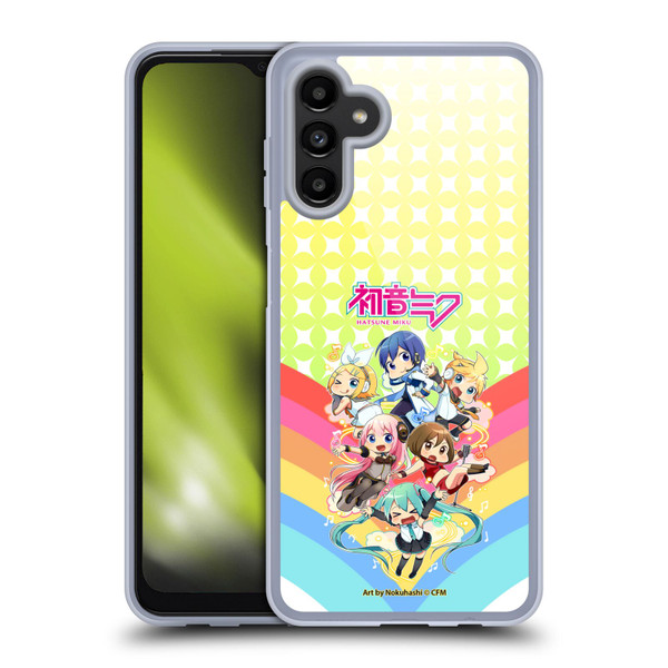 Hatsune Miku Virtual Singers Rainbow Soft Gel Case for Samsung Galaxy A13 5G (2021)