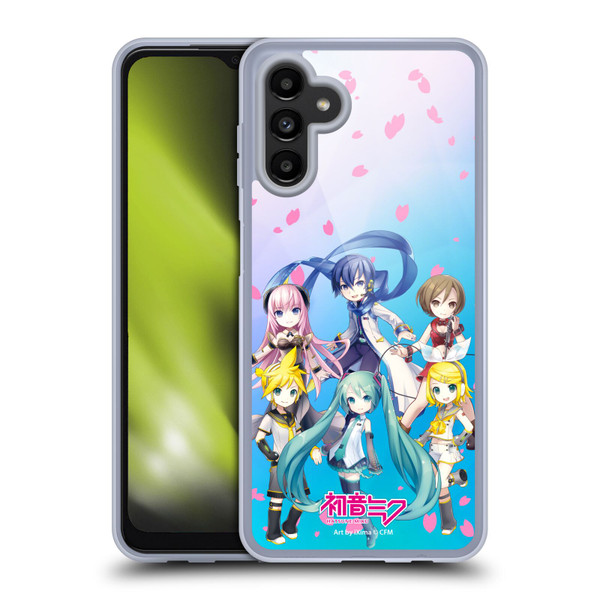 Hatsune Miku Virtual Singers Sakura Soft Gel Case for Samsung Galaxy A13 5G (2021)