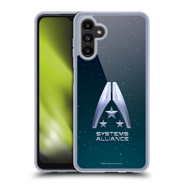 EA Bioware Mass Effect Graphics Systems Alliance Logo Soft Gel Case for Samsung Galaxy A13 5G (2021)