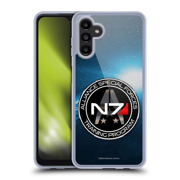EA Bioware Mass Effect 3 Badges And Logos N7 Training Program Soft Gel Case for Samsung Galaxy A13 5G (2021)