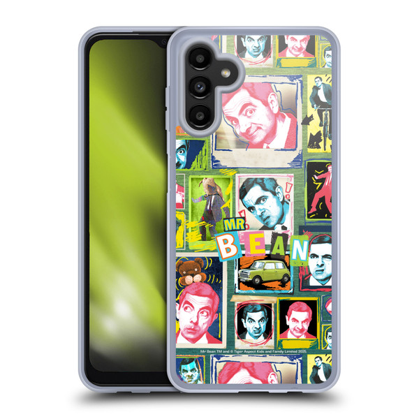 Mr. Bean Graphic Art Collage Soft Gel Case for Samsung Galaxy A13 5G (2021)