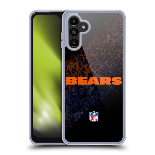 NFL Chicago Bears Logo Blur Soft Gel Case for Samsung Galaxy A13 5G (2021)