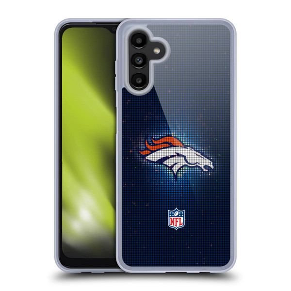NFL Denver Broncos Artwork LED Soft Gel Case for Samsung Galaxy A13 5G (2021)