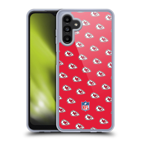NFL Kansas City Chiefs Artwork Patterns Soft Gel Case for Samsung Galaxy A13 5G (2021)